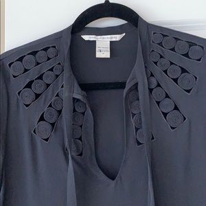 DIANE von FURSTENBERG dress navy